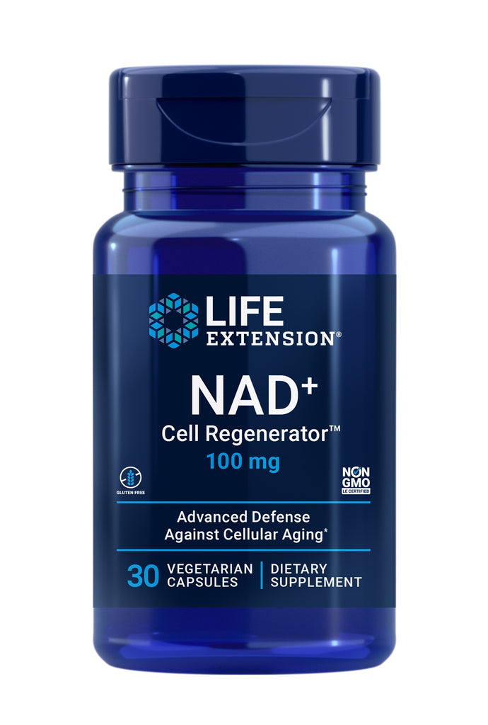 Life Extension NAD plus Cell Regenerator Nicotinamide Riboside  100 mg  30 Capsules