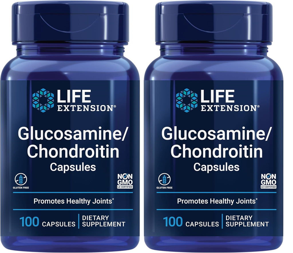 Life Extension, Glucosamine/Chondroitin Capsules, 100 Capsules 2 pack