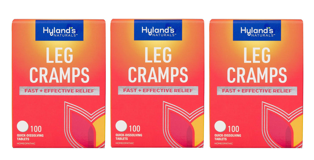 Hyland's Leg Cramp Tablets,  Quick Dissolving Tablets, 100 Count 3 Pack