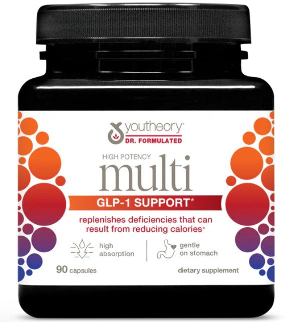 Multivitamin with GLP-1 Support - Replenishes Deficiencies when Reducing Calories (90 Capsules)