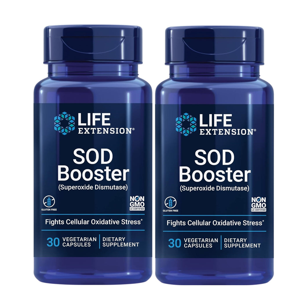 Life Extension SOD Booster  30 Capsules - 2 Bottles