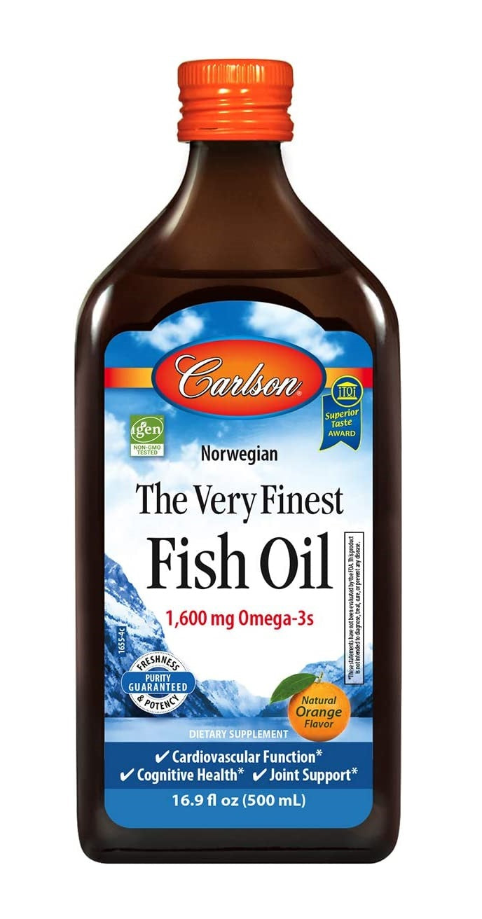 Carlson The Very Finest Fish Oil: Promotes Cardiovascular & Joint Function