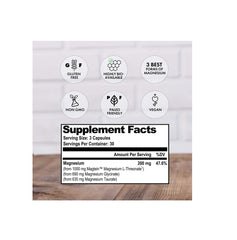 Natural Stacks MagTech Magnesium Supplement - Magtein